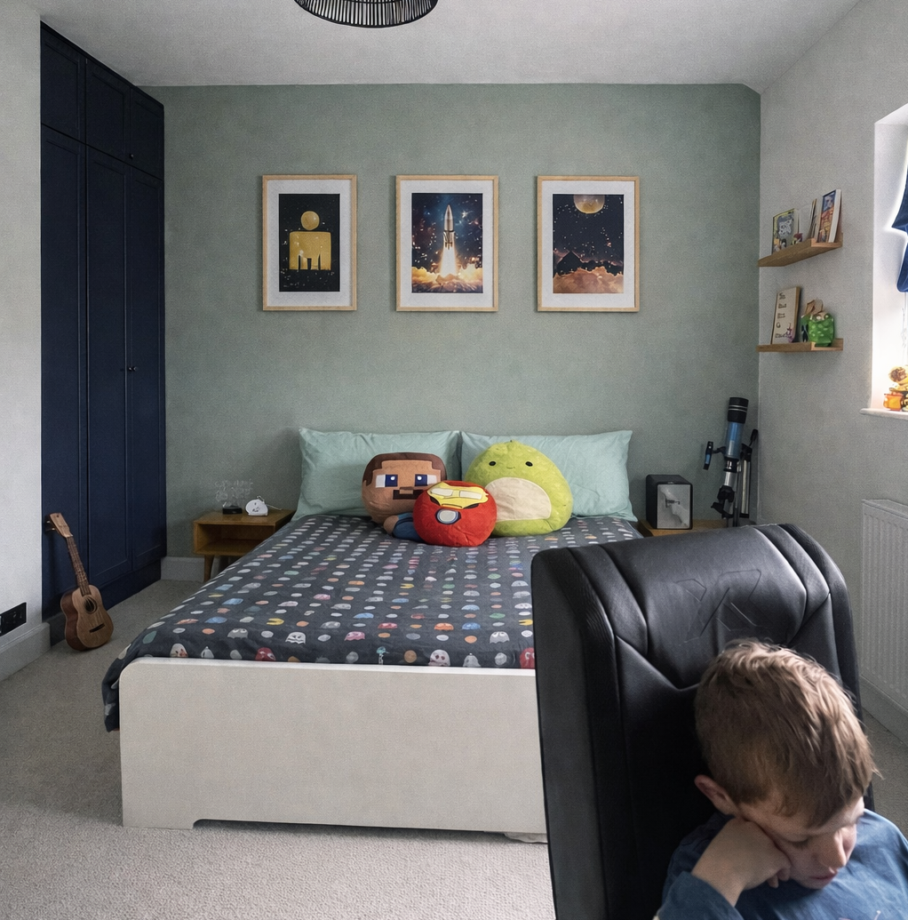 Boys bedroom upgrade copy